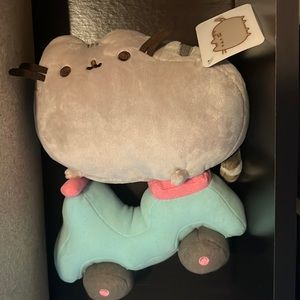 Pusheen scooter plush